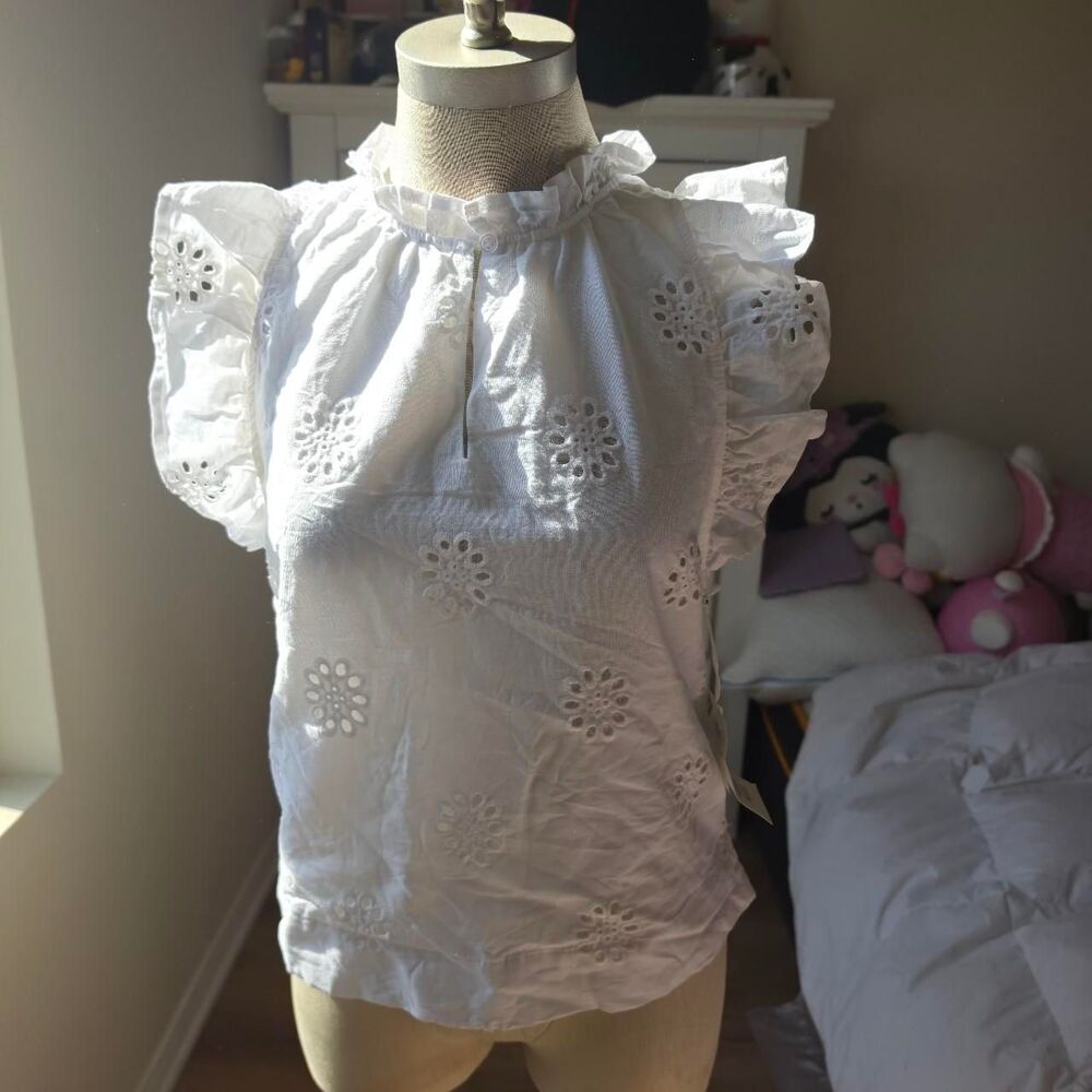 Free-assembly Women's White Blouse
